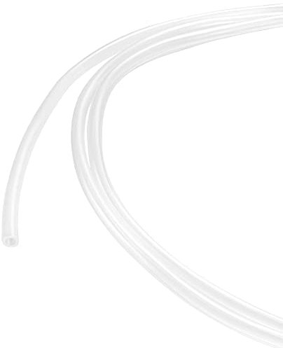 sourcing map Tuyau Flexible PVC Transparent Vinyle Tube PVC 2mm Diamètre Interne 3mm Diamètre Externe 2 Mètre de Longueur Flexible Léger pour Eau Tube Air Ligne