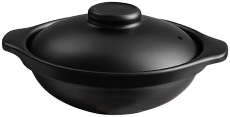 HOLIDYOYO Keramik Kochtopf Für Hause Schmortopf Keramik Suppentopf Küchen-gar Topf Für Suppen Nudeln Scharfe Eintöpfe