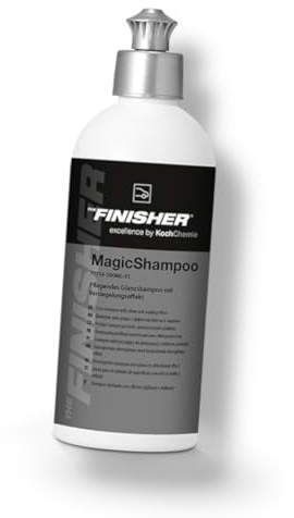 THE FINISHER MagicShampoo - Made By Koch Chemie - Glanzshampoo mit Langzeitschutz - Autoshampoo Konzentrat - Hochwirksames Auto Shampoo - schäumende, gründliche Handwäsche - pH Neutral 500ml