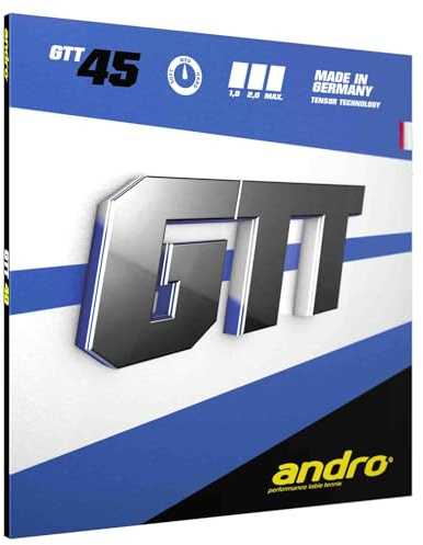 ANDRO GTT 45 - Rivestimento per ping-pong (rosa, 1,8 mm)