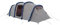 Eurohike Genus 800 Air Tent for 8 People with Living Area & Separate Bedrooms, 8 Man, Inflatable Beams, Easy to Pitch, Tunnel, Spacious, Family Camping, Festivals, Weekend Trips, 3000mm HH, Grey