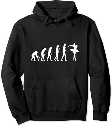 Evolution Damen Ballettbekleidung für Ballerinas Pullover Hoodie