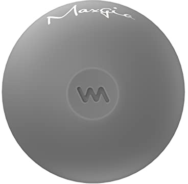 Maxgia Mini bola de masaje de 2 pulgadas, bola de masaje vibratoria de 5 velocidades para palma, mano, pie, pierna, cuello, espalda, punto de activación, bola de terapia muscular para liberación