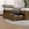 vidaXL Bettschubladen 2 STK. Honigbraun Massivholz Kiefer