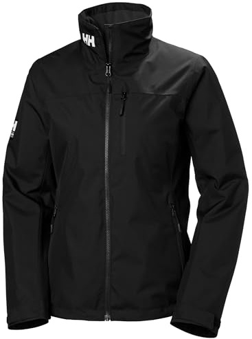 Helly Hansen Mujeres Chaqueta de capa intermedia W Crew 2, Negro, L