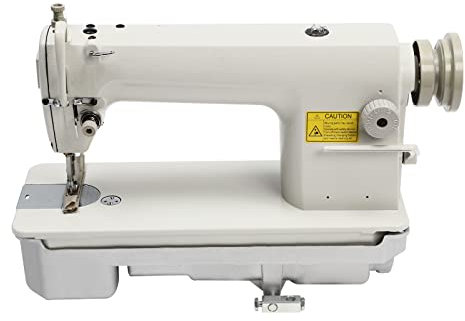 HINOPY Elektronisk Industriell Symaskin - Bärbar Fristående Med Dubbel Transport för Stoppning och Läder - Trådskärare Inkluderad