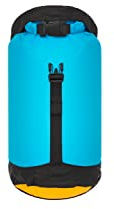 Sea to Summit eVac Ultra-Lightweight Compression Dry Bag, Waterproof Dry Storage, 5 Liter, Atoll Blue