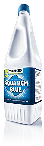 Thetford Aqua KEM Blue 2 liter vattenautomat svart campare 2 l WC Chimico