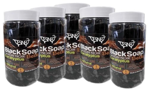 Lot de 5 kg de Savon Noir 100% Naturel à l'eucalyptus Bio beldi