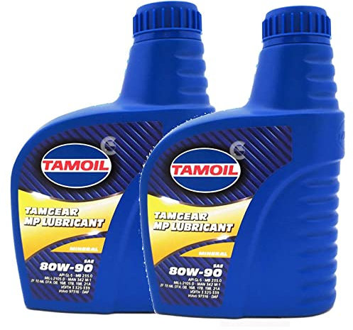 OLIO TRASMISSIONE 2 litri TAMOIL TAMGEAR MP MINERAL SAE 80W90 OLIO CAMBIO