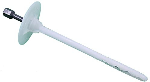 EINSIDE Cheville avec clou en acier à battre pour manteau ETICS Lot de 200 pièces, 200 mm