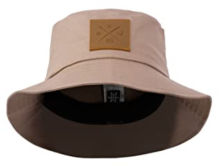 Manufaktur13 M13 Bucket Hat – fiskarhatt, fiskarhatt, solhatt, sessionshatt, slapphatt, 100 % vegansk, sand, En Storlek