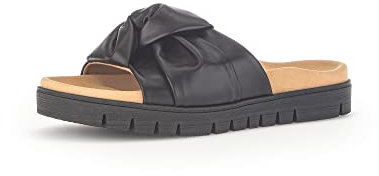 Gabor Damen Pantoletten, Frauen Slipper,Sommerschuhe,sommerclogs,Sandalen,Freizeitschuhe,Schlupfschuhe,schluepfschuhe,schwarz,39 EU / 6 UK