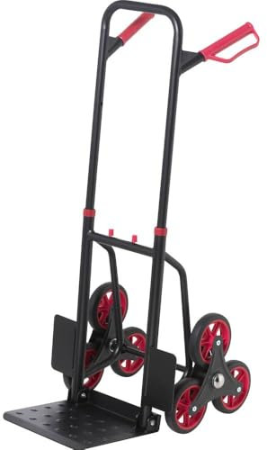 TOOLCRAFT TO-9650166 Treppenkarre klappbar, höhenverstellbar Stahl Traglast (max.): 150 kg