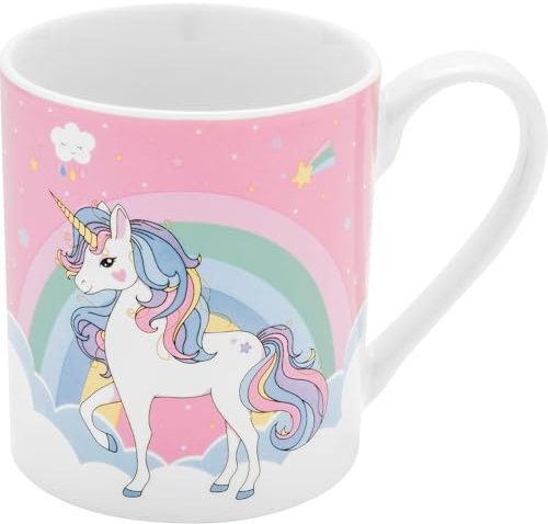Sheepworld Tasse Einhorn | Kindertasse, Porzellan, 20 cl, in Geschenkbox | Geschenk für Kinder, Kindergeburtstag, Geschenk Mädchen, Schulanfang, Schultüte | 74283