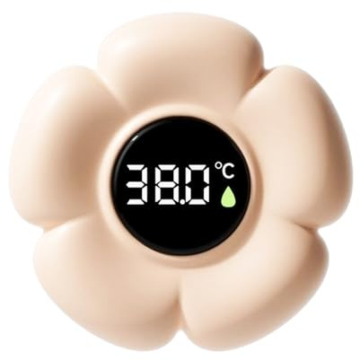 Termómetro Para Bañera,Juguete Flotante Digital | Termómetro Digital para Bañera Impermeable con Forma de Flor y Pantalla LED | Para Uso De Niños En El Hogar, Baño, Ducha Y Piscina