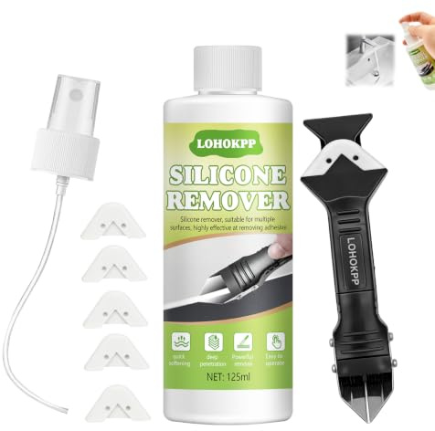Spray Removedor Silicona, Disolvente Pegamento, Eliminador de Silicona