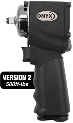 Astro Pneumatic Tool 1828 Onyx 3/8 Nano Impact Wrench - 450ft/lb