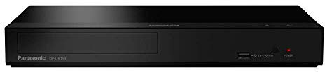 MULTIREGION Blu-ray Player Compatible with Panasonic DP-UB159EB-K 4K Ultra HD 3D - LAN (No WiFi) Twin HDMI for DVD Regions 1-8 - Blu-ray Region B - DP-UB159