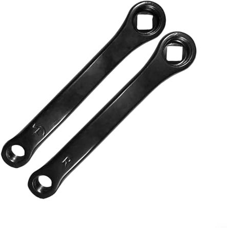 ZYWUOY Fahrradkurbel, 152 mm, Heimtrainer, Kurbel links und rechts, Fitness-Fahrrad, Ersatzzubehör