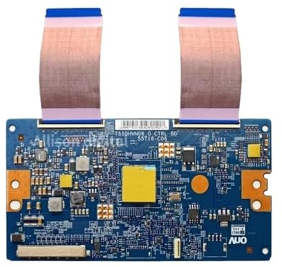 Placa lógica T550HVN06.0 Ctrl BD 55T16-C06, Compatible con Sony, KDL 55W800B Tcon T550HVN06.0 55T16-C06, Tarjeta de TV Universal(Board with Cables)