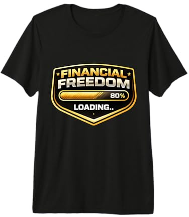 Money Tree Financial Freedom Side Hustle Finanza passiva Maglietta Premium