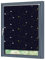 Julido Verdunklungsrollo ohne Bohren 80x150cm, Fenster Rollo Klemmfix Blau mit Sternen, Thermorollo mit Silberbeschichtung