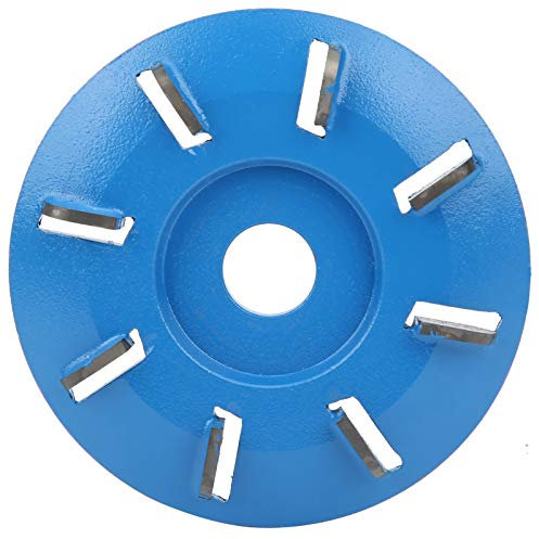 Fresa a 8 Denti, Rullo per Legno, Fresa a Disco per Intaglio, Disco Abrasivo per Intaglio del Legno per Accessori Taglio per la Lavorazione del Legno
