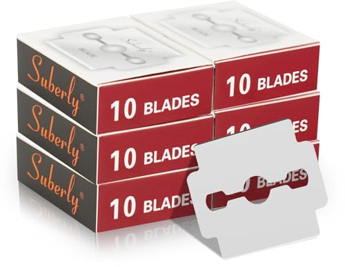 Juego de 60 cuchillas para afeitadora de callos, cuchillas de repuesto para máquinas de cuidado de pies y pedicura