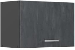 Vicco Livinity pensile da cucina R-line, Calcestruzzo nero/Antracite, 60 cm Piatto