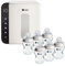 Tommee Tippee Ultra UV Steriliser, Dryer and Storage for Baby Bottles and Accessories,White + Natural Start Anti-Colic Bottle with Slow Flow Breast-Like Teat, 260 ml, 0m+, Self-Sterilising, Pack of 6