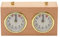 Kocusu Minuteur d'échecs, Minuterie Professionnelle pour échecs, Horloge mécanique analogique à échecs, Horloge Internationale pour Tournois, minuterie pour Compte à rebours (Jaune)