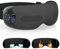 HubiCare Masseur oculaire avec chaleur et refroidissement Masseur oculaire avec thérapie par le chaud et le froid avec Bluetooth pour soulager la migraine, les yeux secs, réduire la douleur (noir)