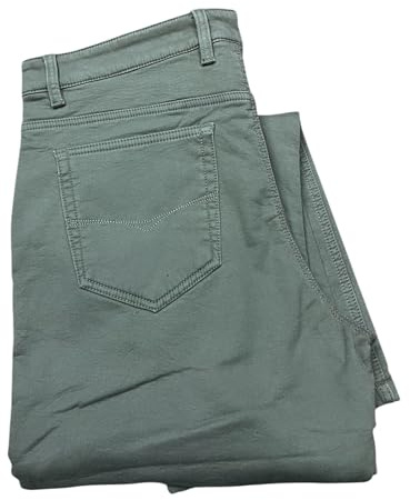Generico Jeans New Story Invernale Termico in Pile (IT, Numero, 52, Regular, Regular, Grigio)