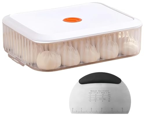 Caja para hacer pizzas con tapa, caja de pizza, caja de masa para pizza con tapa, caja para hacer pizza, caja de pasta con tarjeta de masa de acero inoxidable, caja de fermentación para masa de pizza