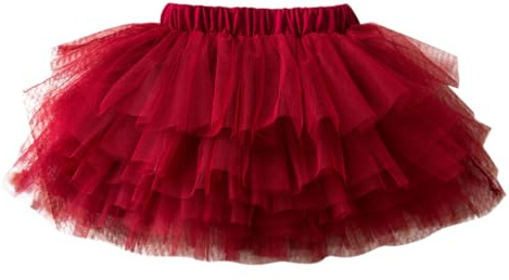 Genérico Falda Tutu NiñA, Tutu Ballet NiñA Faldas De Ballet para Fiestas NavideñAs para Y NiñOs Faldas De Baile para Fiestas De Disfraces