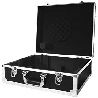 Roadinger 059567 Flight-case de platine Noir