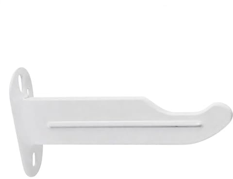 I.N.G Fixations - Support de radiateur en Fonte Type Rideau 140 mm epoxy Blanc - INGSUA186020