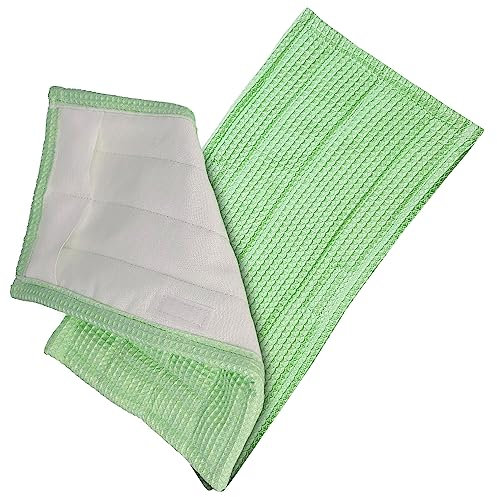 MONTERAL 2 Pièces Serpillere Microfibre pour Sol MF 520 MF 530 Chiffon Nettoyage Aspirateur Laveur pour Vorwerk Kobold SP520 SP530 Garantie de 10 Ans