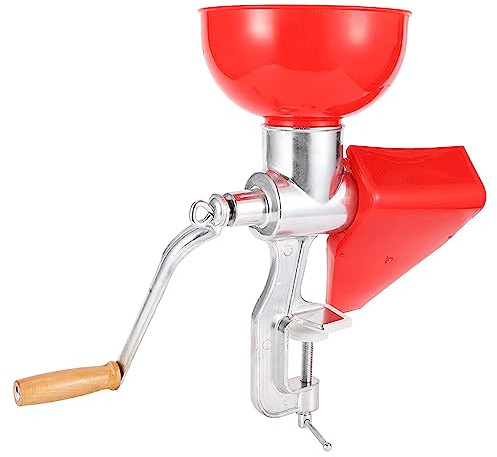 Passapomodoro, Spremipomodoro in Lega di Alluminio Spremiagrumi Manuale Spesso per Frutta Pomodoro Limone Arancio Verdure Utensile da Salse per Pasta Fatta in Casa, Salse