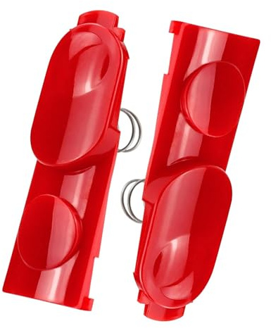 TPZORJX 2 piezas Botón de Repuesto para Aspiradora, botón con accesorios de resorte, Botón Fijo Compatible con Aspiradores piezas V6/V7/V8/V10/V11/V15