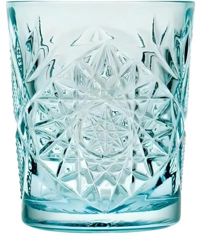 Leerdam Crisal Glas 922318 Libbey Hobstar Trinkglas, 0.35L Kapazität, Azur, 6 Stück