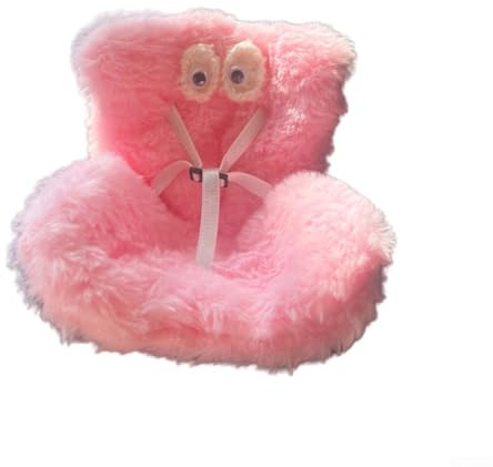 Startbuymore Travel Friendly Doll Car Seat, Pink