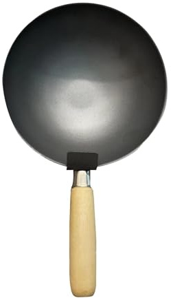 kowaku Seau à Ciment, Mortier de Ciment, Bol de Maçonnerie, Louche à Eau pour Stuc, Manche en bois