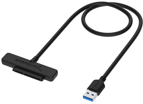 SABRENT SATA USB Adapter SSD HDD 2,5 Zoll Festplattenadapter USB, 5Gbps Data Transfer (EC-SSHD)