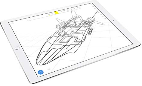 Apple iPad Pro 12.9 (1st Gen) 32GB Wi-Fi - Silver (Renewed)