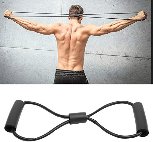 Resistansband Bröst Expander, 8-formigt Design med Säker Spänning för Träning och Styrka