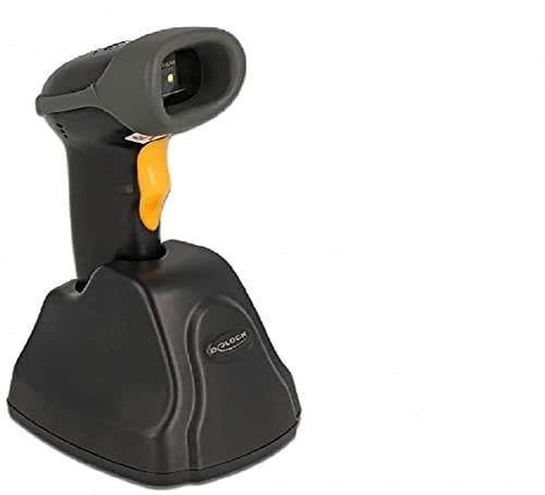 Delock 2,4 GHz Barcode Scanner 1D und 2D mit Ladestation 90518