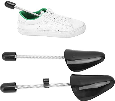 Brrnoo Civière de Chaussure pour Hommes Femmes, Civière D'embauchoirs de Printemps, Protecteur de Support de Chaussures Réglable, pour Hommes et Femmes, Noir(S)