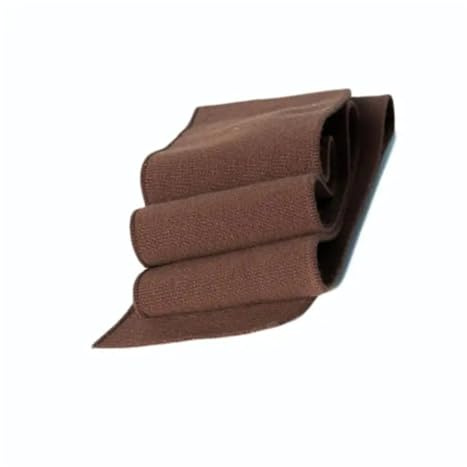PULaif Puño de Punto Acanalado, Costilla elástica de Punto de 80 cm de Alto, Hilo de poliéster Antibolitas teñido, Dobladillo roscado for puños, Escotes, Ropa, Bricolaje(9,7CM X 80CM)